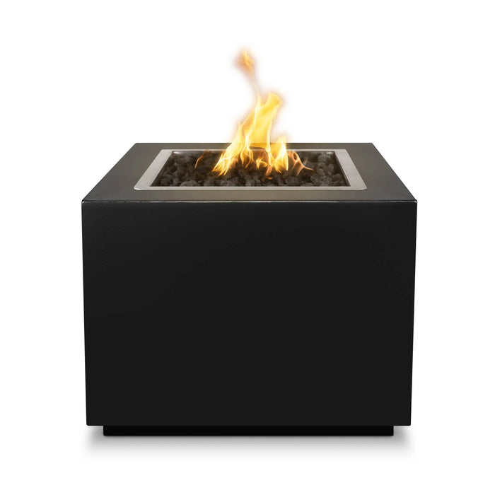 The Outdoor Plus OPT-FORMPC48 Forma 48" Powder Coat Square Gas Fire Pit
