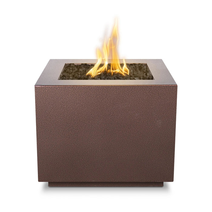 The Outdoor Plus OPT-FORMPC48 Forma 48" Powder Coat Square Gas Fire Pit