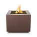 The Outdoor Plus OPT-FORMPC48 Forma 48" Powder Coat Square Gas Fire Pit