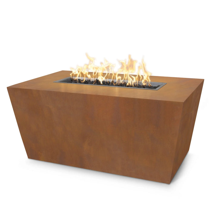 The Outdoor Plus Mesa 84" Rectangle Metal Fire Pit The Outdoor Plus Dreamwood Living