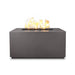 The Outdoor Plus Pismo 48" Rectangle GFRC Concrete Gas Fire Pit The Outdoor Plus