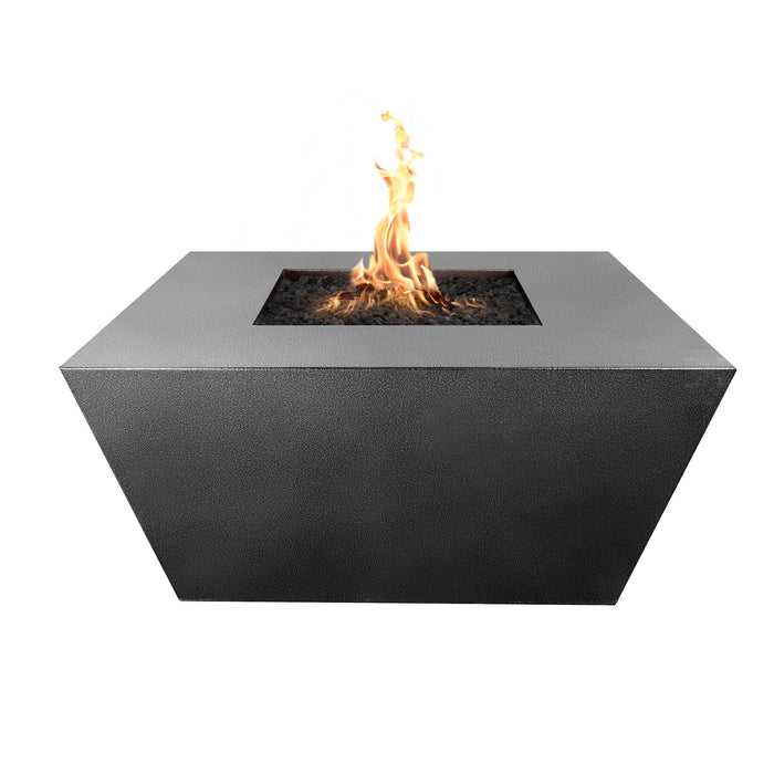 The Outdoor Plus OPT-RDNPC48 Redan 48" Powder Coat Square Gas Fire Pit