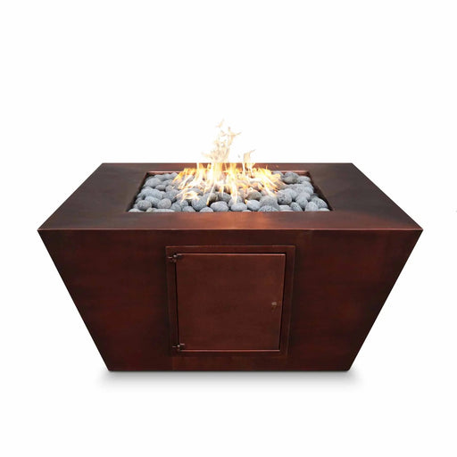 The Outdoor Plus Redan 36" Square Fire Pit - Metal Collection The Outdoor Plus
