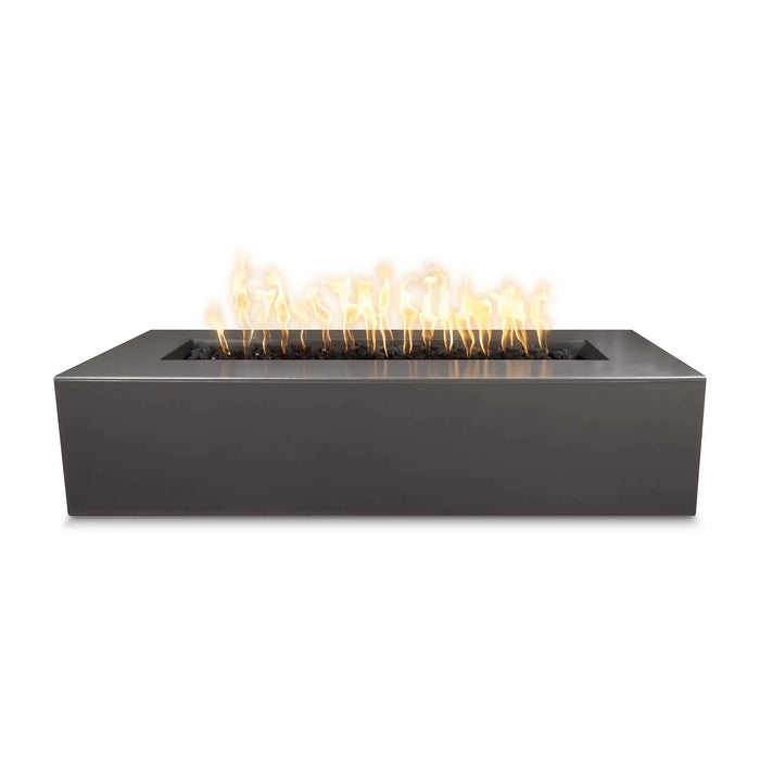 The Outdoor Plus Regal 48" Rectangular GFRC Concrete Fire Pit The Outdoor Plus