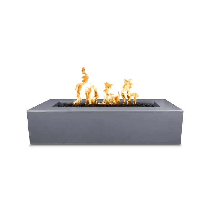 The Outdoor Plus Regal 48" Rectangular GFRC Concrete Fire Pit The Outdoor Plus