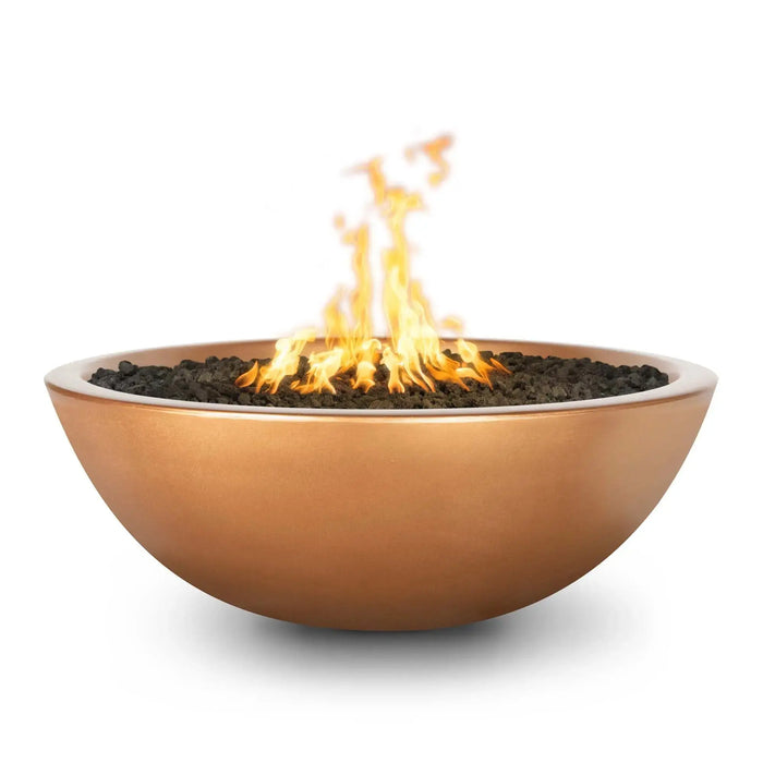 The Outdoor Plus Sedona 48" GFRC Concrete Fire Pit - Narrow Ledge The Outdoor Plus