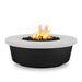 The Outdoor Plus Tempe 48" Round Black & White Fire Pit The Outdoor Plus Dreamwood Living