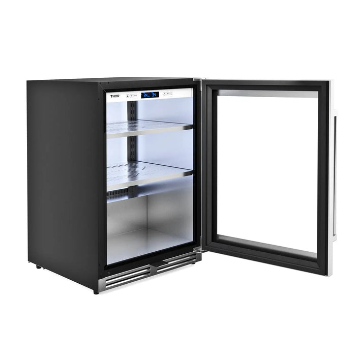 Thor Kitchen 24" 140 Can Beverage Cooler, TBR24U Thor Kitchen