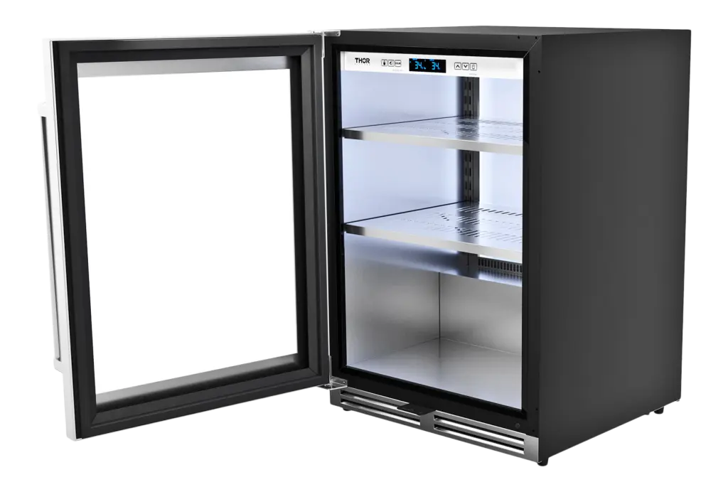 Thor Kitchen 24" 140 Can Professional Undercounter Beverage Cooler, TBR24U-LH Thor Kitchen Dreamwood Living