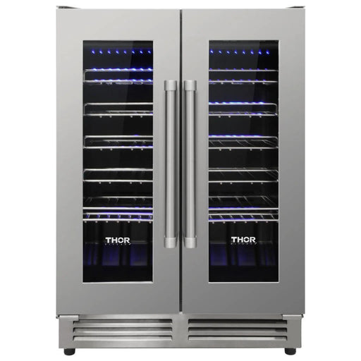 Thor Kitchen 24" 42 Bottle Dual Zone Wine Cooler, TWC2402 Thor Kitchen