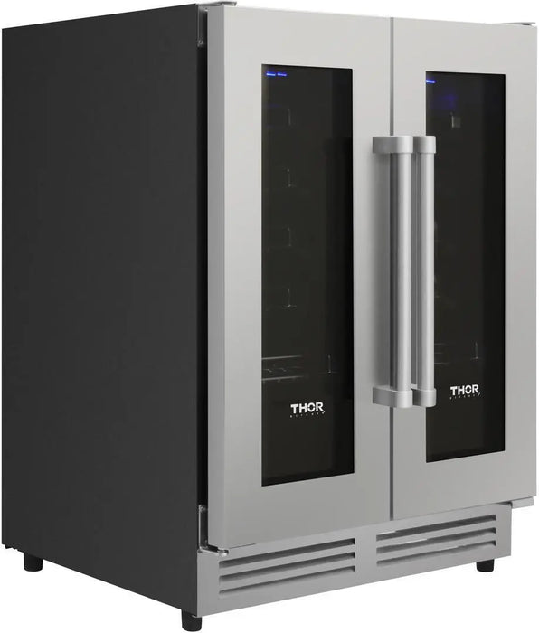 Thor Kitchen 24" 42 Bottle Dual Zone Wine Cooler, TWC2402 Thor Kitchen