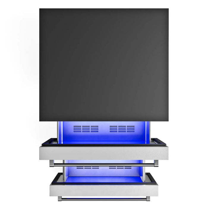 Thor Kitchen 24" Indoor or Outdoor Professional Freezer Drawer in Stainless Steel, TRZ24U Thor Kitchen