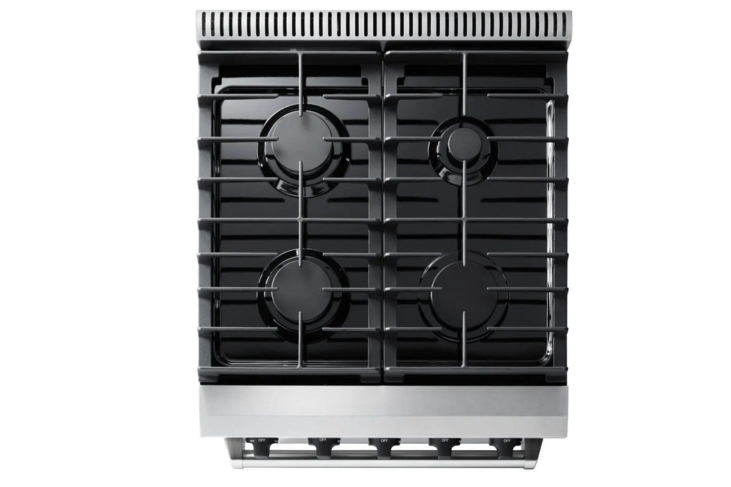 Thor Kitchen 24" Natural Gas Range in Stainless Steel, LRG2401U Thor Kitchen Dreamwood Living