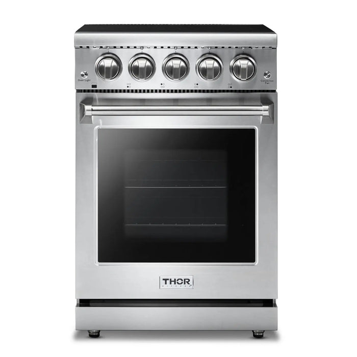 Thor Kitchen 24" Professional Electric Range in Stainless Steel, HRE2401 Thor Kitchen