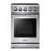 Thor Kitchen 24" Professional Electric Range in Stainless Steel, HRE2401 Thor Kitchen