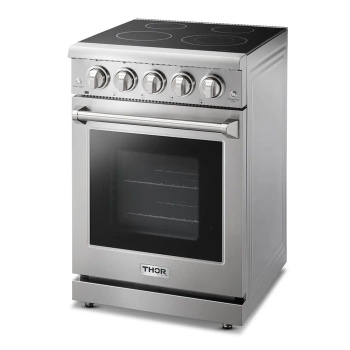 Thor Kitchen 24" Professional Electric Range in Stainless Steel, HRE2401 Thor Kitchen