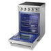 Thor Kitchen 24" Professional Electric Range in Stainless Steel, HRE2401 Thor Kitchen