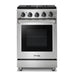 Thor Kitchen 24" Propane Gas Range in Stainless Steel, LRG2401ULP Thor Kitchen
