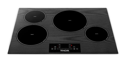 Thor Kitchen 30" Built-In Induction Cooktop with 4 Elements in Black, TIH30 Thor Kitchen Dreamwood Living