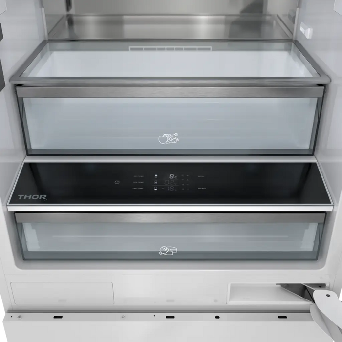 Thor Kitchen 30" Built-In Panel Ready Bottom Freezer Refrigerator, XRF3016BBP Thor Kitchen Dreamwood Living