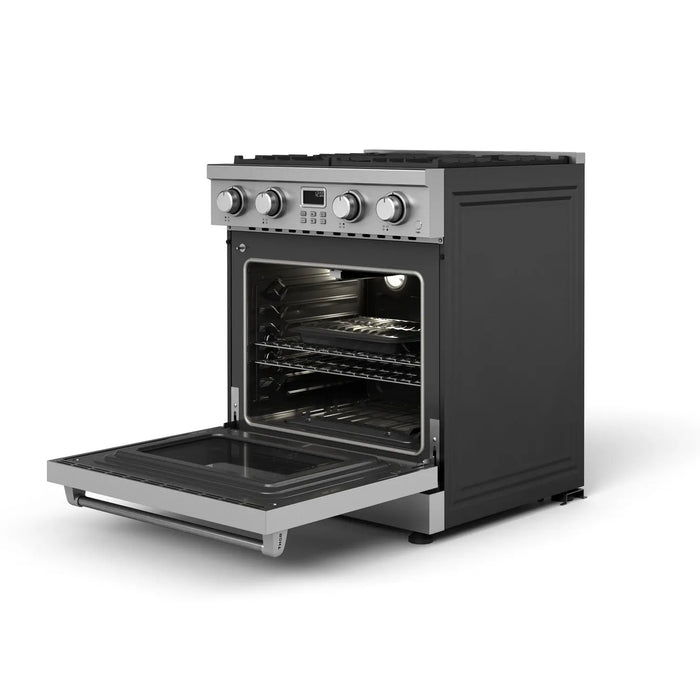 Thor Kitchen 30" Contemporary Natural Gas Range in Stainless Steel, ARG30 Thor Kitchen