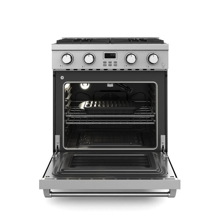 Thor Kitchen 30" Contemporary Propane Gas Range in Stainless Steel, ARG30LP Thor Kitchen