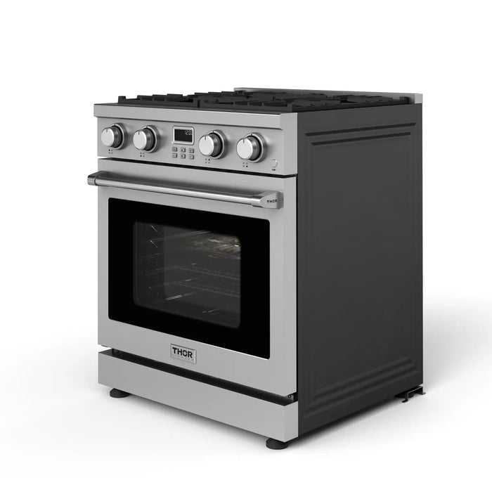 Thor Kitchen 30" Contemporary Propane Gas Range in Stainless Steel, ARG30LP Thor Kitchen
