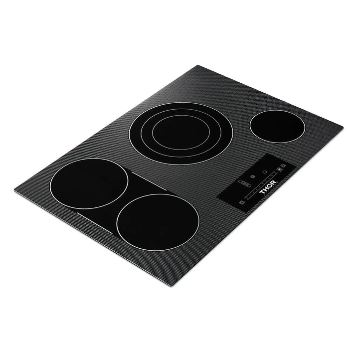 Thor Kitchen 30" Professional Electric Cooktop With 4 Burners in Black, TEC30 Thor Kitchen