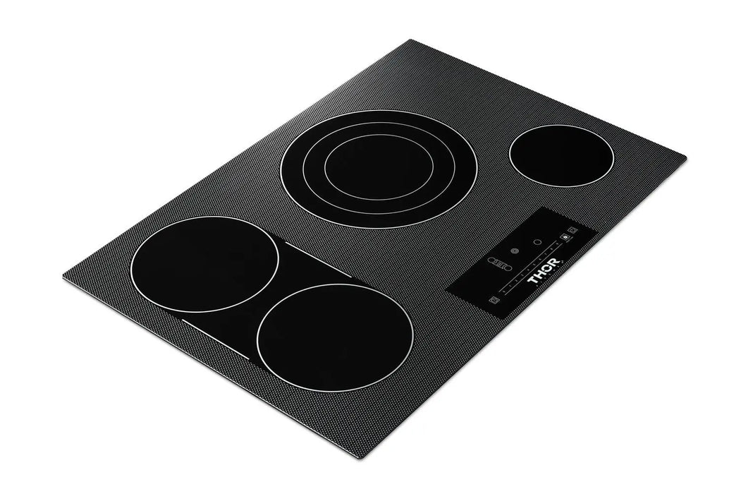 Thor Kitchen 30" Professional Electric Cooktop With 4 Burners in Black, TEC30 Thor Kitchen