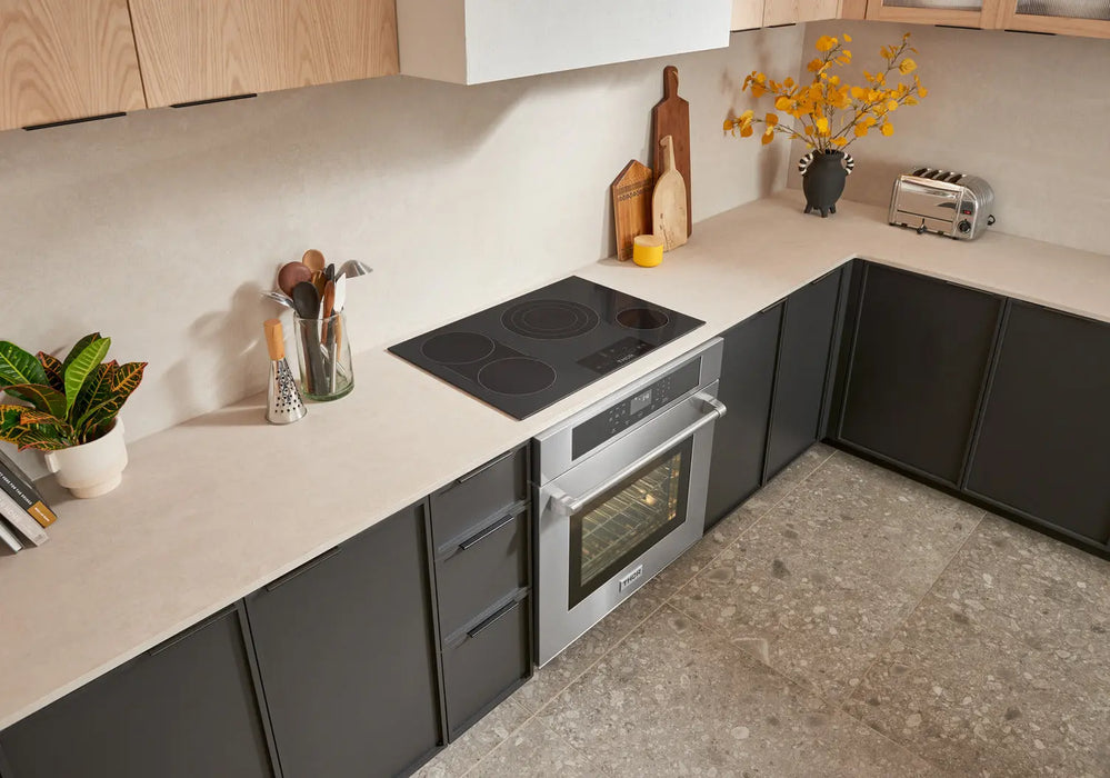 Thor Kitchen 30" Professional Electric Cooktop With 4 Burners in Black, TEC30 Thor Kitchen