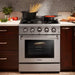 Thor Kitchen 30" Professional Natural Gas Range in Stainless Steel, HRG3080U Thor Kitchen
