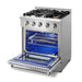 Thor Kitchen 30" Professional Natural Gas Range in Stainless Steel, HRG3080U Thor Kitchen