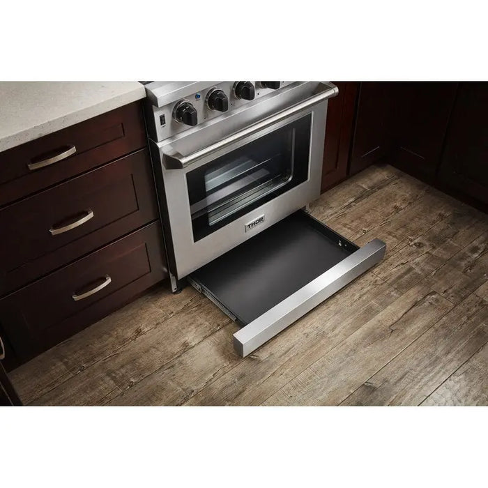 Thor Kitchen 30" Professional Natural Gas Range in Stainless Steel, LRG3001U Thor Kitchen