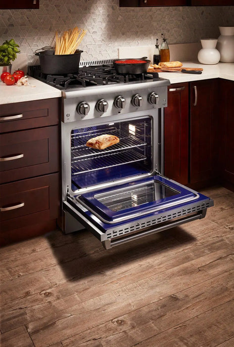 Thor Kitchen 30" Professional Propane Gas Range in Stainless Steel, HRG3080ULP Thor Kitchen