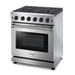 Thor Kitchen 30" Propane Gas Range in Stainless Steel, LRG3001ULP Thor Kitchen