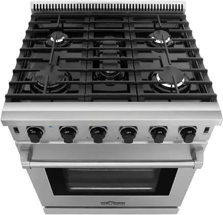 Thor Kitchen 30" Propane Gas Range in Stainless Steel, LRG3001ULP Thor Kitchen