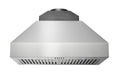 Thor Kitchen 30" Wall Mount Pyramid Range Hood in Stainless Steel, TRH30P Thor Kitchen