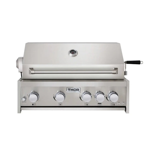 Thor Kitchen 32" Built-In Liquid Propane Grill in Stainless Steel, MK04SS304 Thor Kitchen