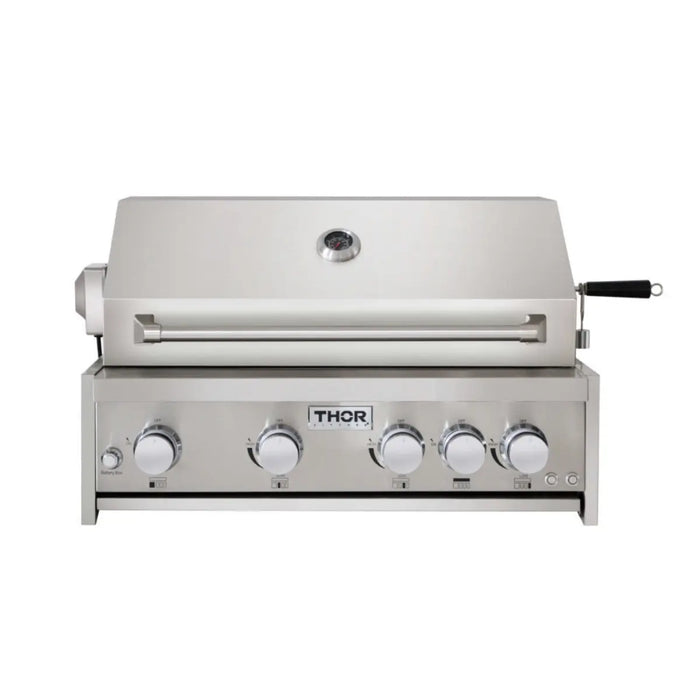 Thor Kitchen 32" Built-In Liquid Propane Grill in Stainless Steel, MK04SS304 Thor Kitchen