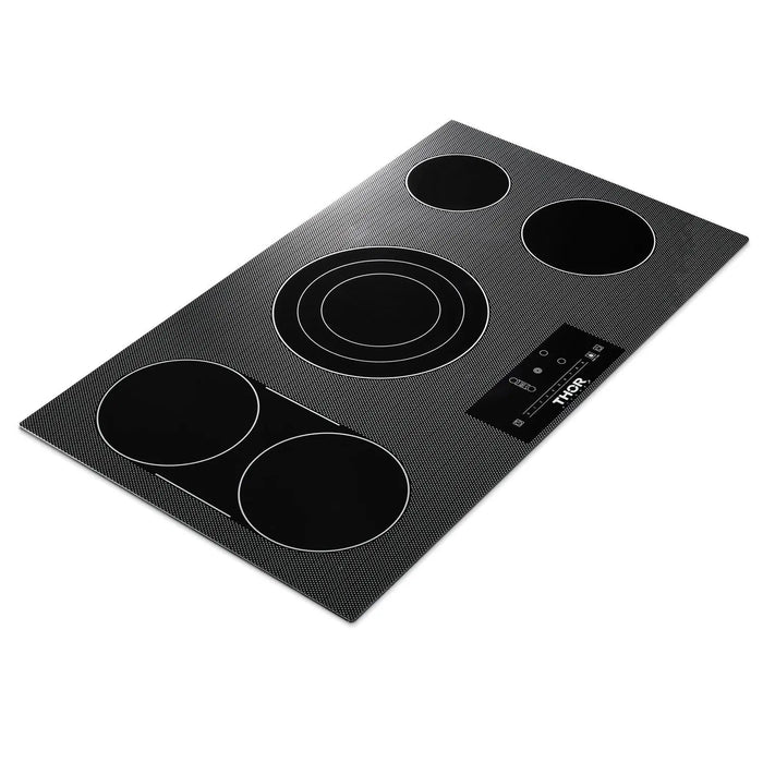 Thor Kitchen 36" Professional Electric Cooktop in Black, TEC36 Thor Kitchen