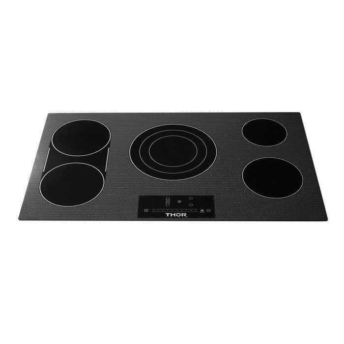 Thor Kitchen 36" Professional Electric Cooktop in Black, TEC36 Thor Kitchen