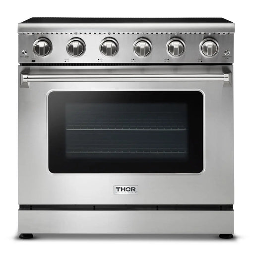 Thor Kitchen 36" Professional Electric Range in Stainless Steel, HRE3601 Thor Kitchen