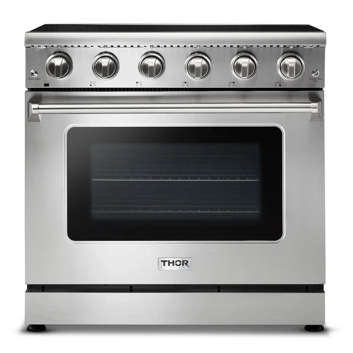 Thor Kitchen 36" Professional Electric Range in Stainless Steel, HRE3601 Thor Kitchen