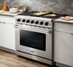 Thor Kitchen 36" Professional Natural Gas Range in Stainless Steel, LRG3601U Thor Kitchen