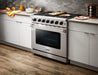 Thor Kitchen 36" Propane Gas Range in Stainless Steel, LRG3601ULP Thor Kitchen