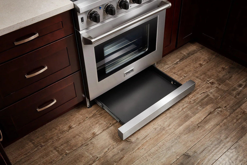 Thor Kitchen 36" Propane Gas Range in Stainless Steel, LRG3601ULP Thor Kitchen