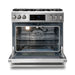 Thor Kitchen 36" Tilt Panel Natural Gas Range in Stainless Steel with Air Fry Feature, TRG3601 Thor Kitchen