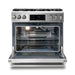 Thor Kitchen 36" Tilt Panel Propane Gas Range in Stainless Steel with Air Fry Feature, TRG3601LP Thor Kitchen