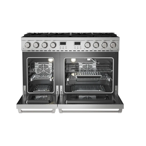 Thor Kitchen 48" Contemporary Natural Gas Range in Stainless Steel, ARG48 Thor Kitchen Dreamwood Living