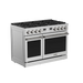 Thor Kitchen 48" Contemporary Natural Gas Range in Stainless Steel, ARG48 Thor Kitchen Dreamwood Living